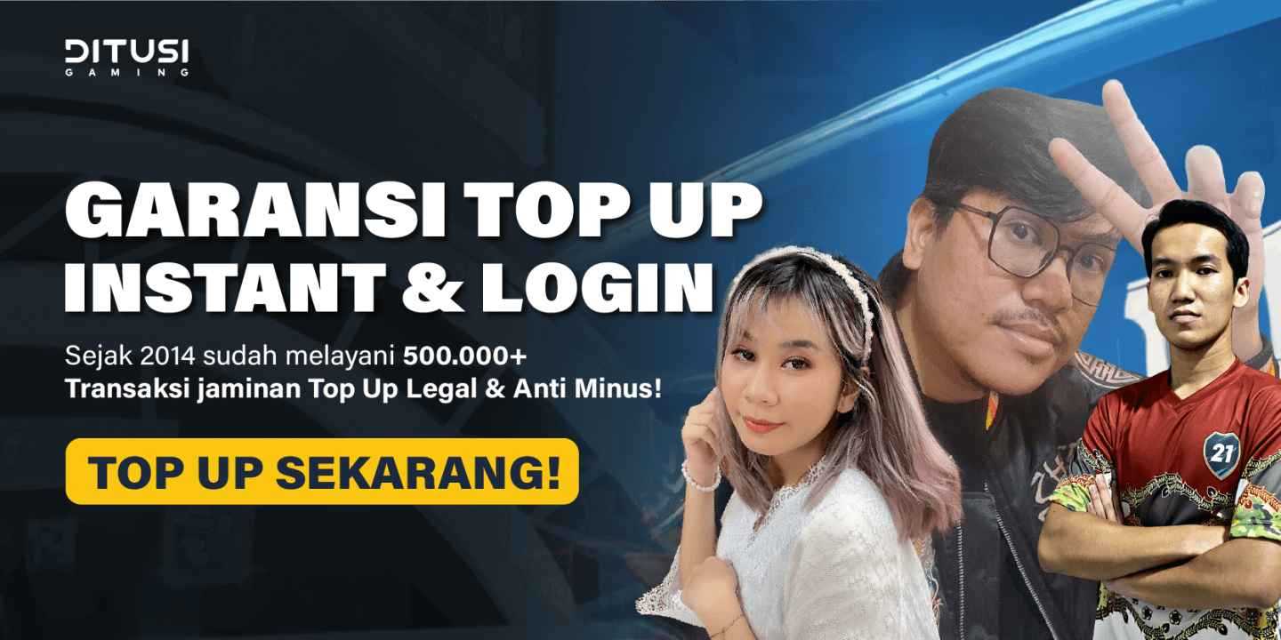 Rekomendasi Top Up Game Pilihan Ratusan Creator di Indonesia