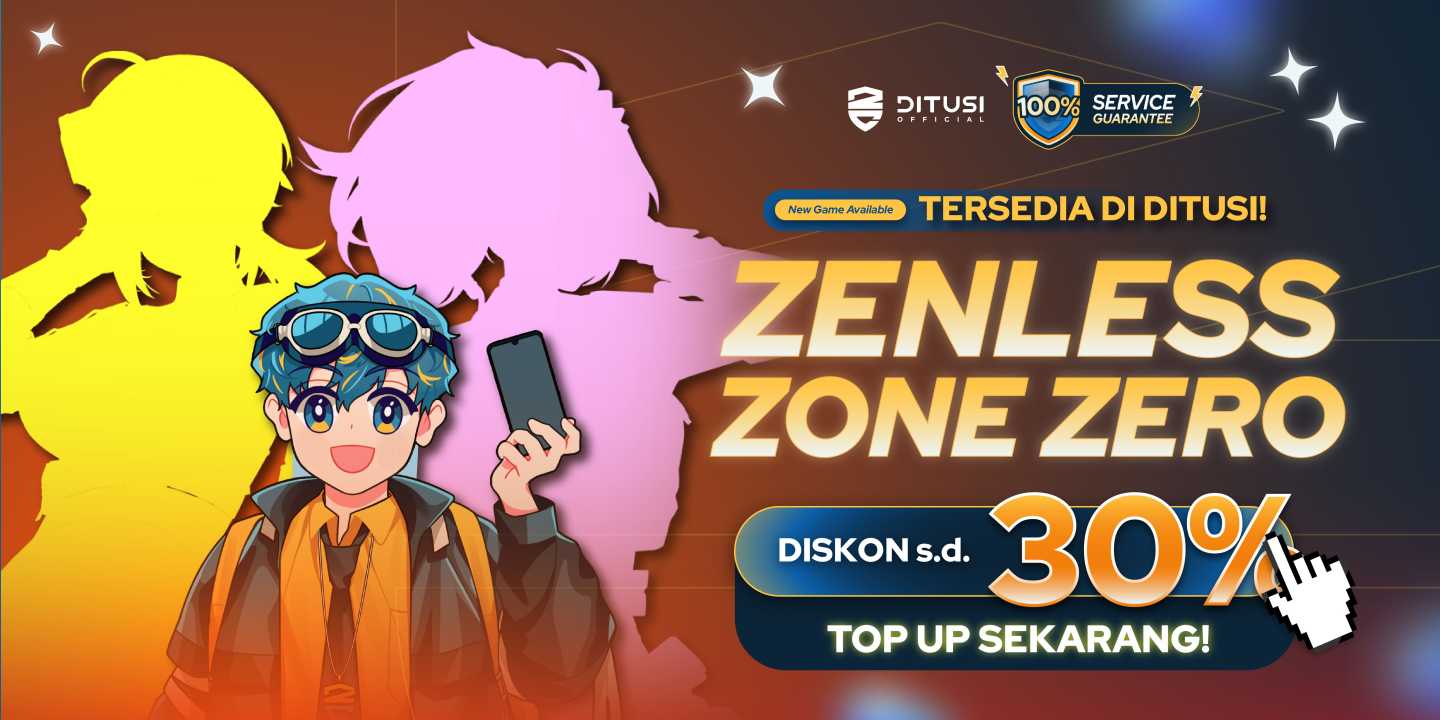 Top Up Zenless Zone Zero di DITUSI: Nikmati Banyak Diskon!