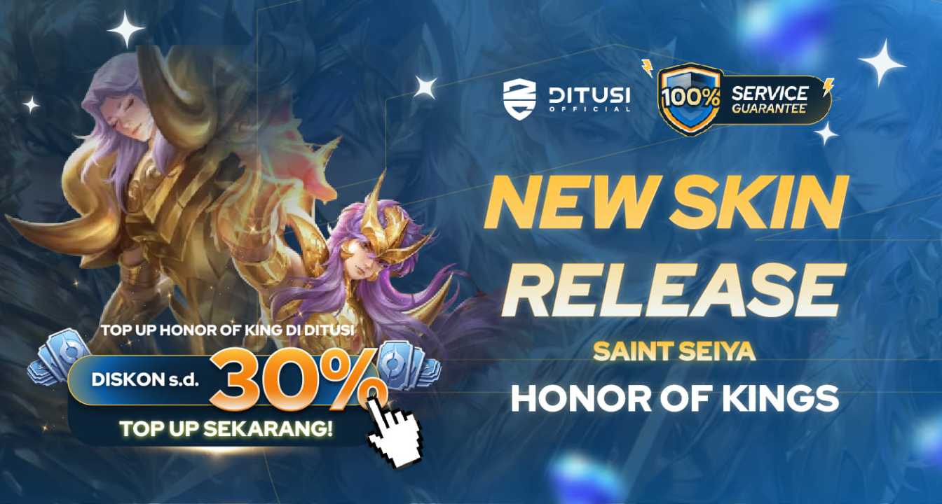 Skin Saint Seiya Telah Hadir di Honor of Kings : Bawa Pulang Sekarang Juga di DITUSI.co.id