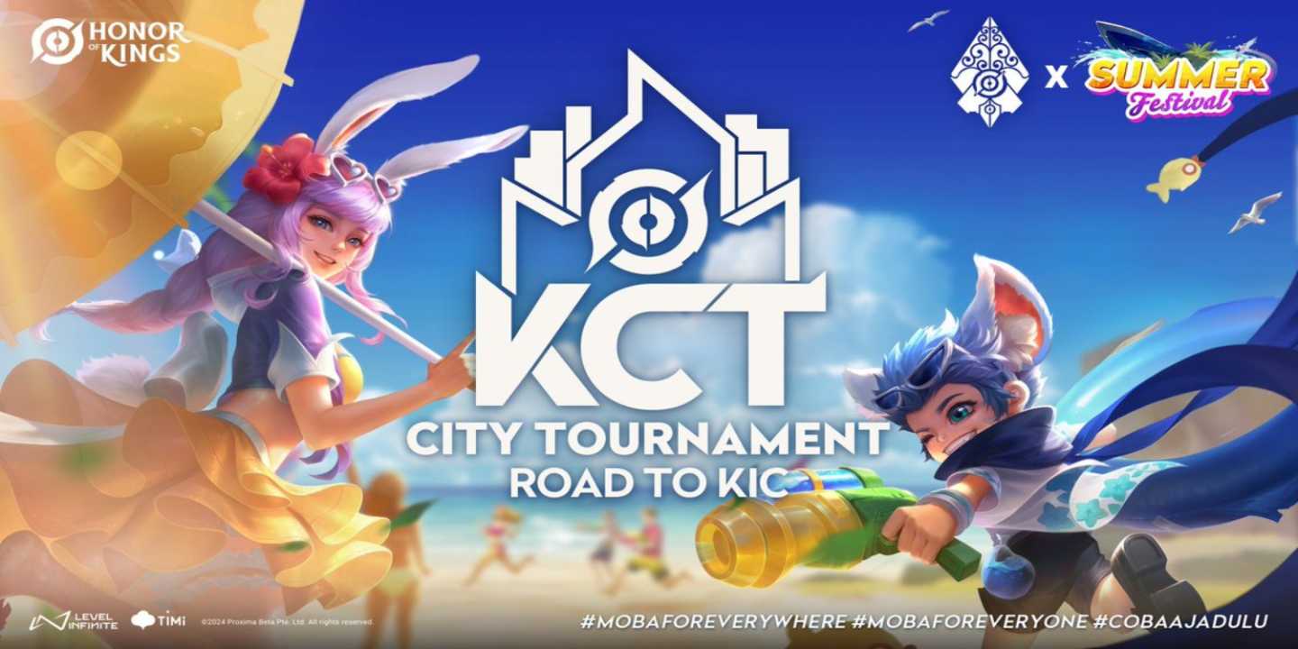 Honor of Kings membuat King City Tournament (KCT) Road to KIC dengan Prizepool Ratusan juta!