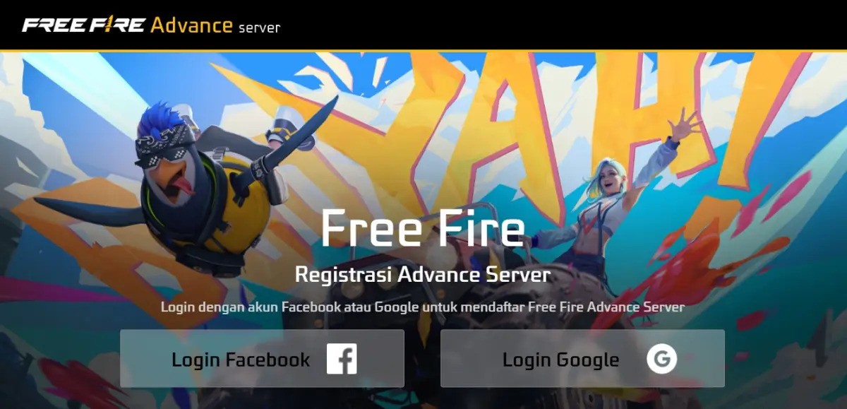 Jadwal dan Cara Daftar Advance Server FF