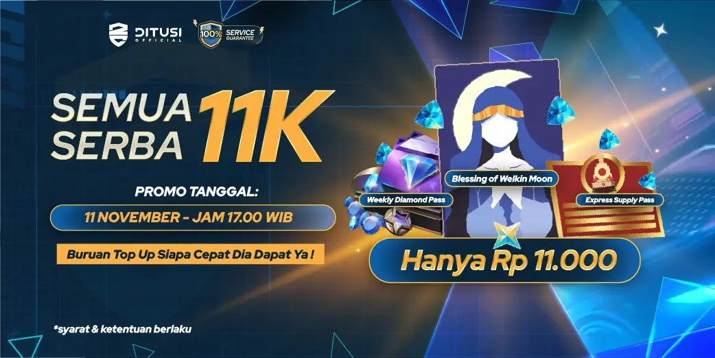 Promo 11.11 Ditusi