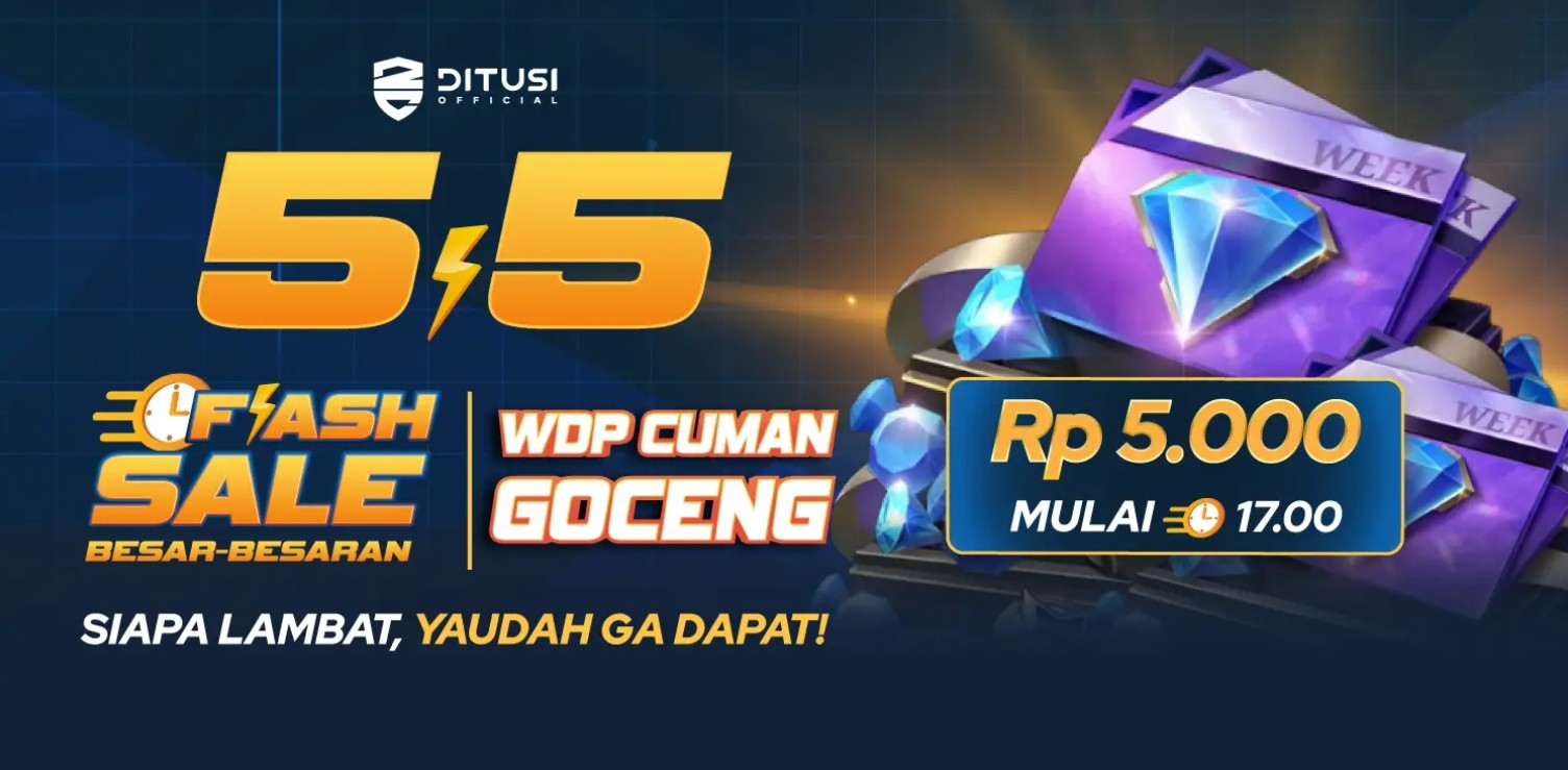 Flash Sale 5-5 Ditusi