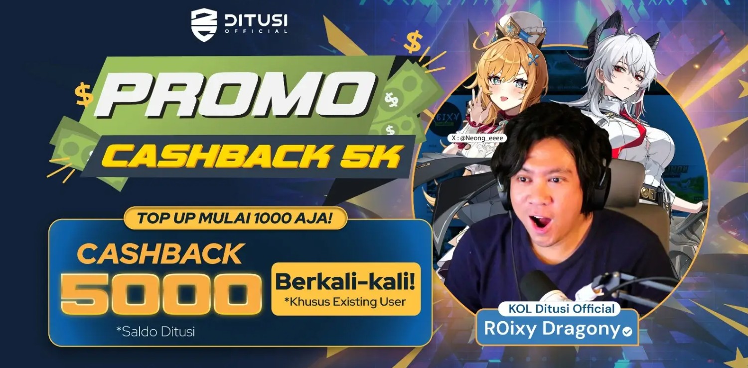 Promo Cashback 5k Mei 2025