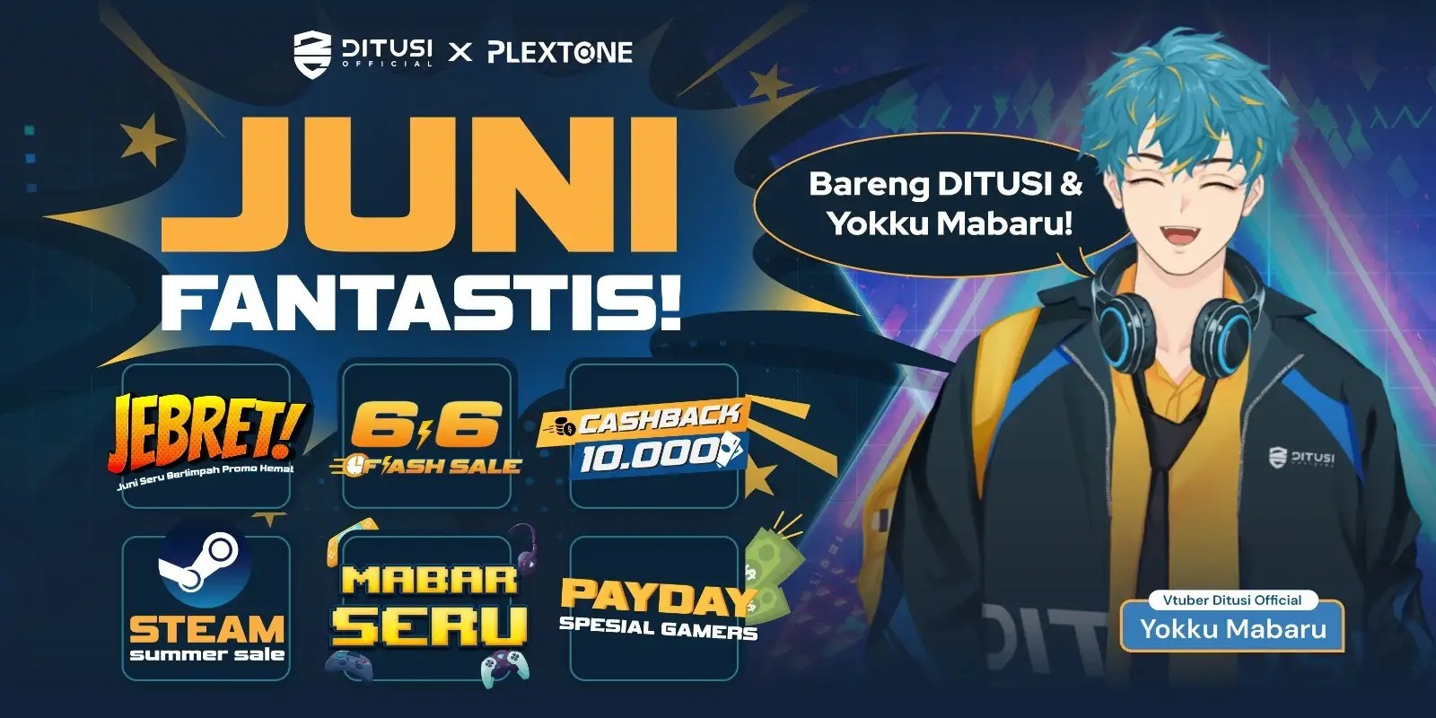 JUNI BERTABUR CUAN DI DITUSI!