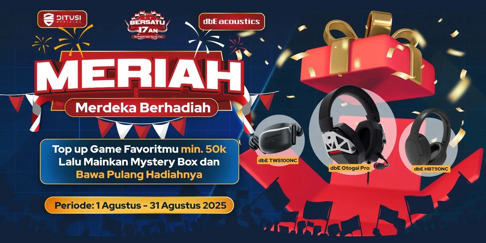 Promo MERIAH – Merdeka Berhadiah