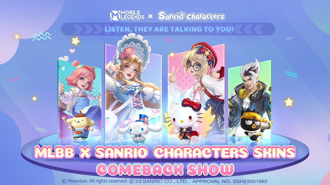 MLBB x Sanrio Phase 1 Jadwal, Daftar Skin & Harga