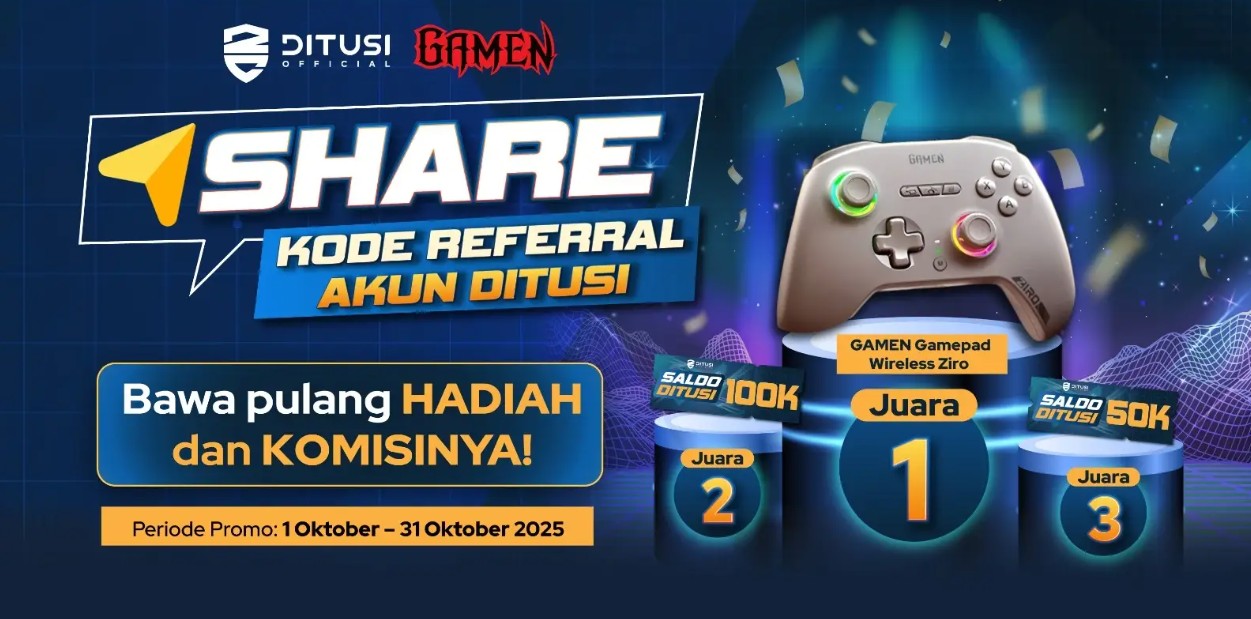 Referral Squad Bonus – Ajak Teman Top Up, Dapatkan Cuan!