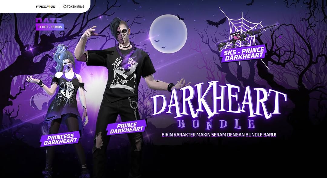Bundle Prince Darkheart Free Fire