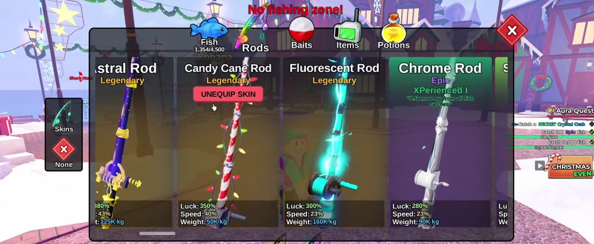 Candy Cane Rod Fish It