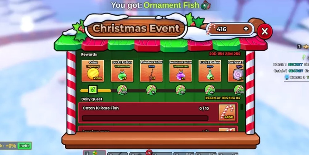 Fish It Christmas Event