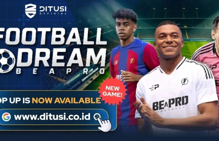 Football Dream: Be A Pro Sekarang Bisa Top Up di Ditusi!