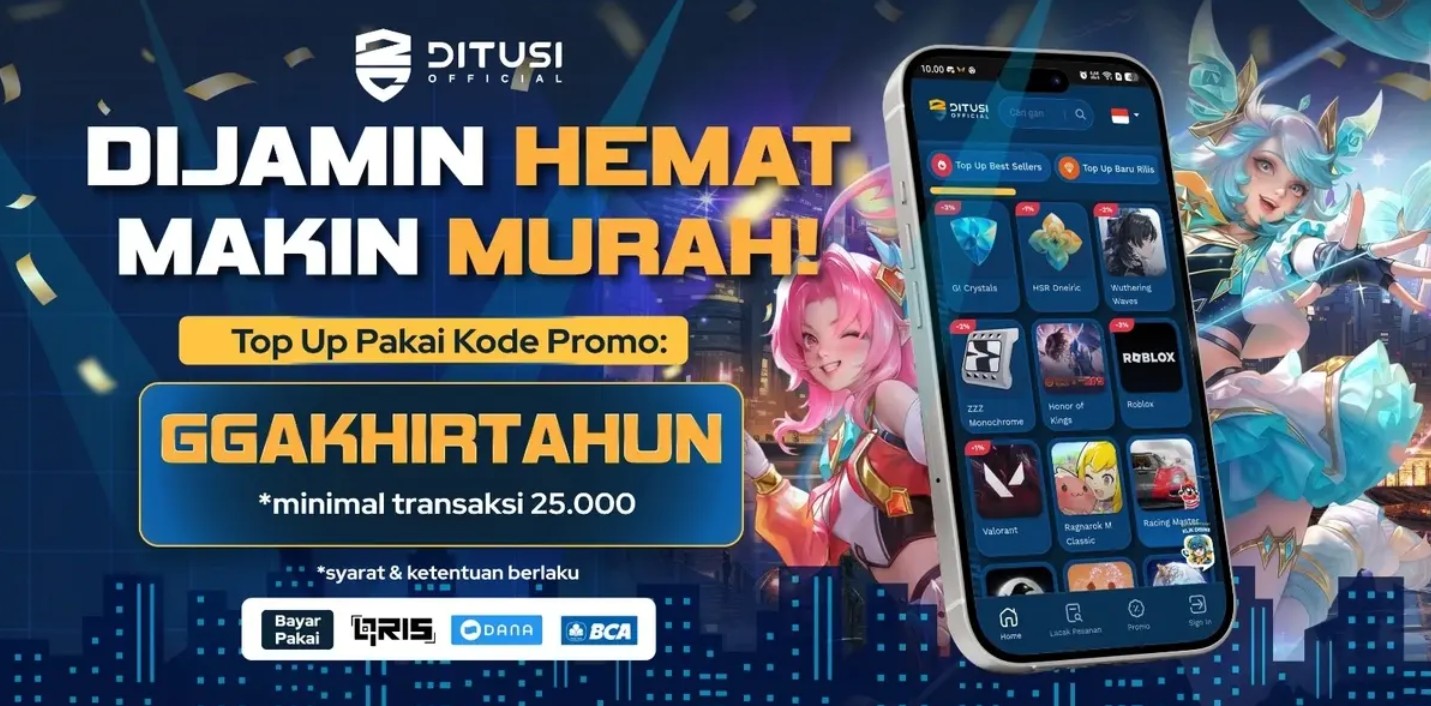 Hemat Maksimal dengan Kode GGAKHIRTAHUN