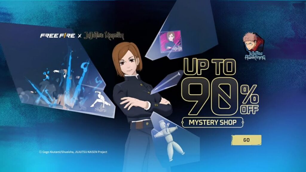 Mystery Shop FF x JJK Nobara Event