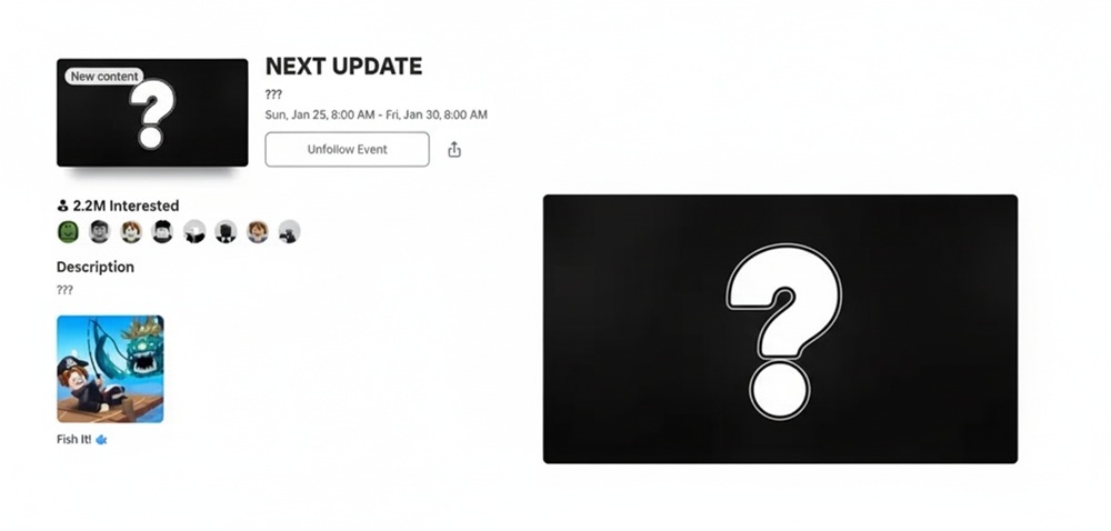 Next Update Jam Rilis & Bocoran Tanggal Update Fish It Terbaru Akhir Januari 2026
