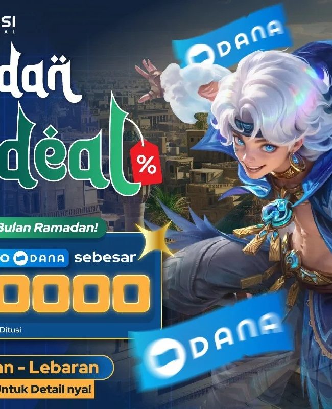 Top Up Game Selama Ramadhan, Rebut Total 5 JUTA saldo DANA 