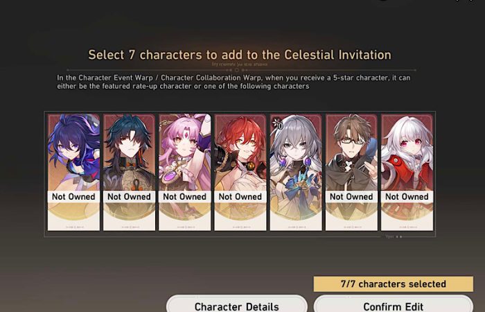 Celestial Invitation Honkai Star Rail