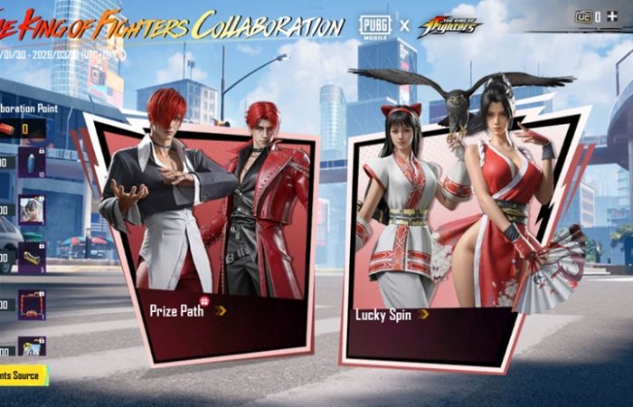 Skin Kolaborasi PUBG MOBILE x Kings of Fighter!