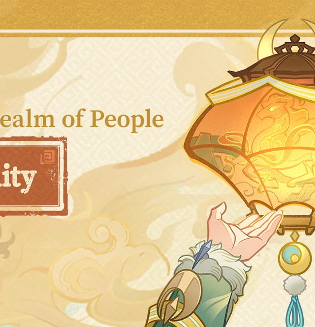 The Realm of People