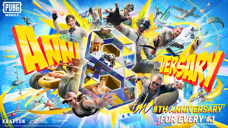 Event PUBG MOBILE Anniversary ke-8 2026
