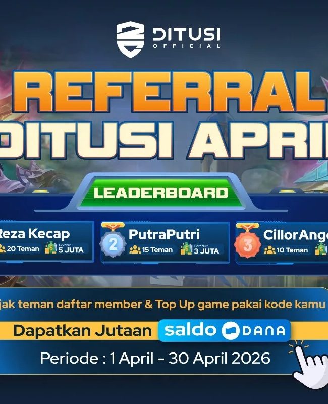 Referral Ditusi Program Ajak Teman, Dapatkan Jutaan Saldo DANA!