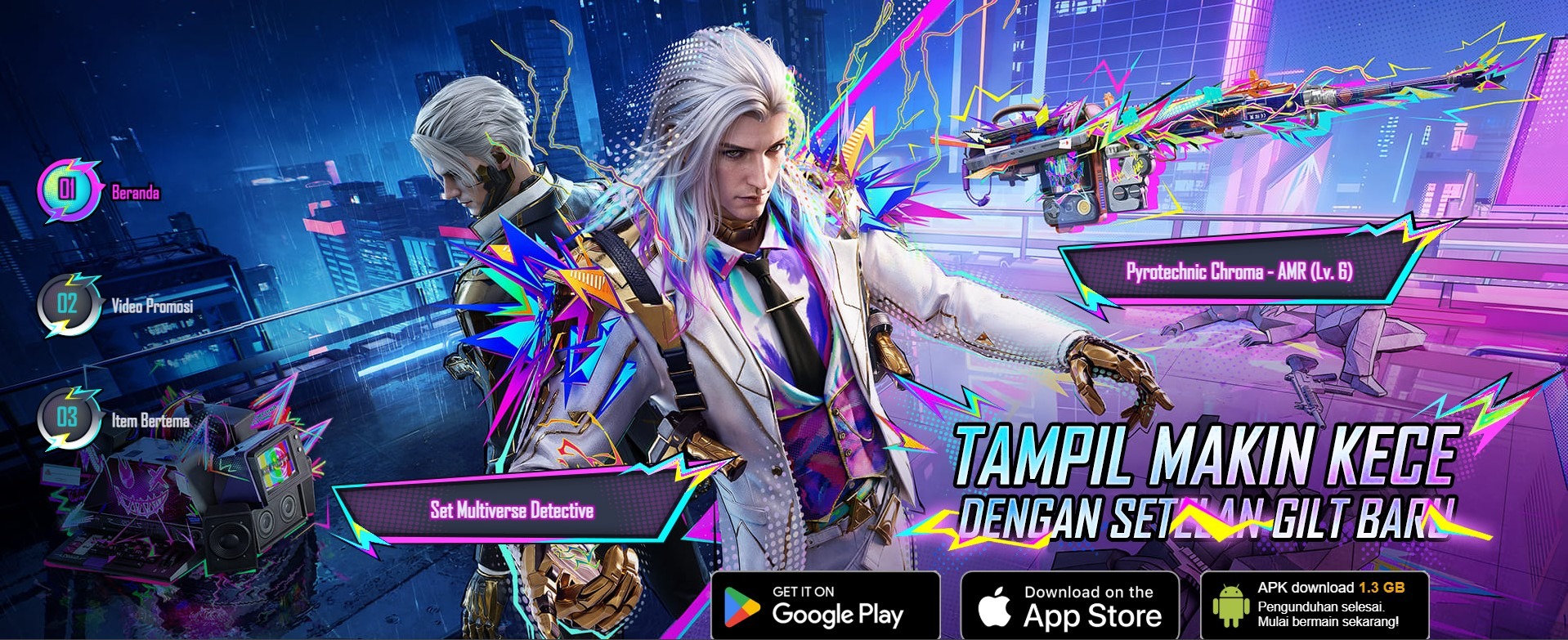 Event Multiverse Detective Set PUBG Mobile