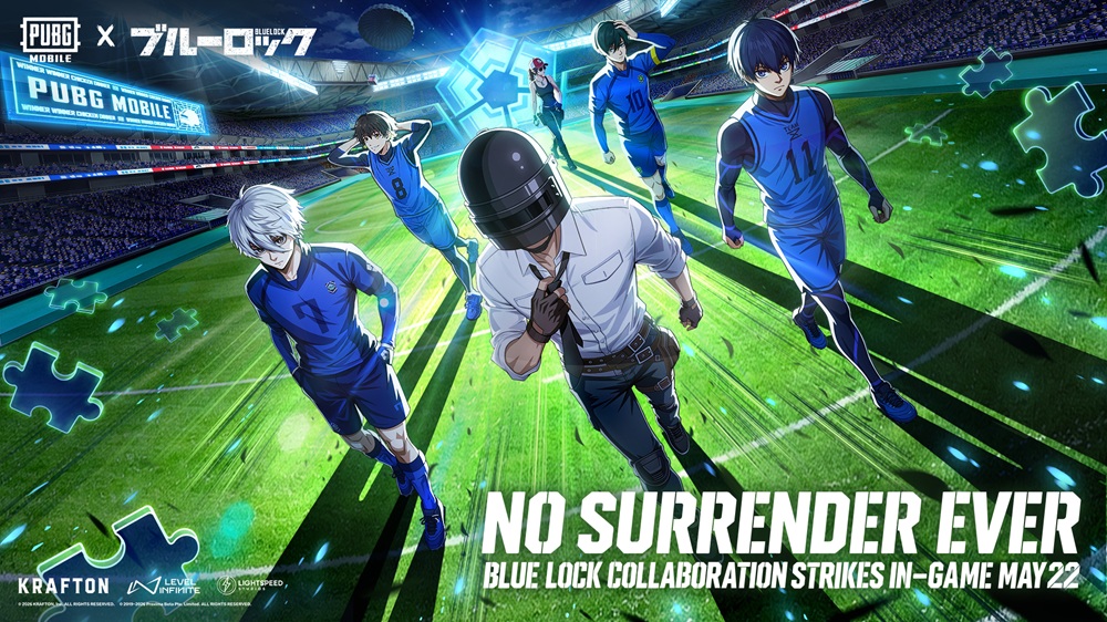Kolaborasi PUBG MOBILE × BLUE LOCK (2026)