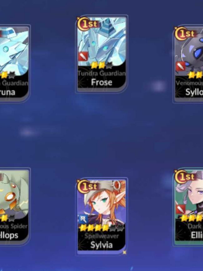 Tier List Seven Knights Re Birth