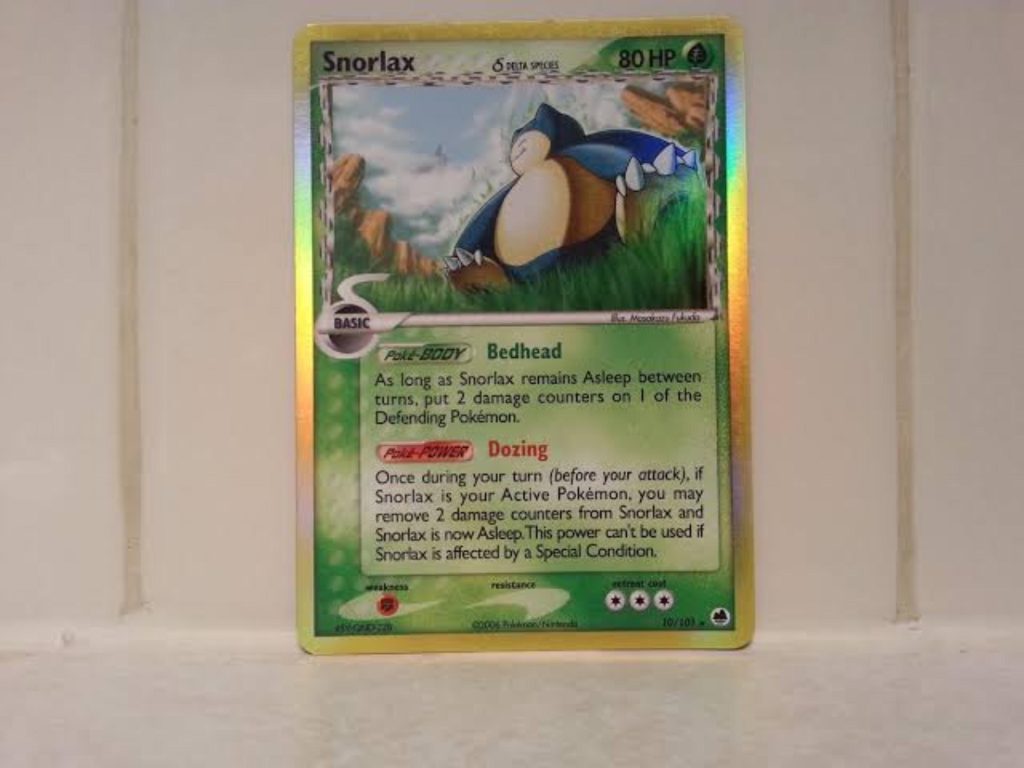 Kartu Pokémon Snorlax Termahal