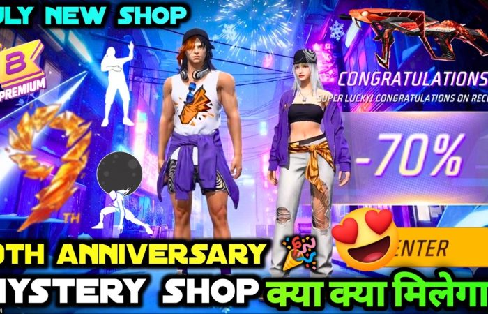 Mystery Shop Anniversary FF Juli 2026