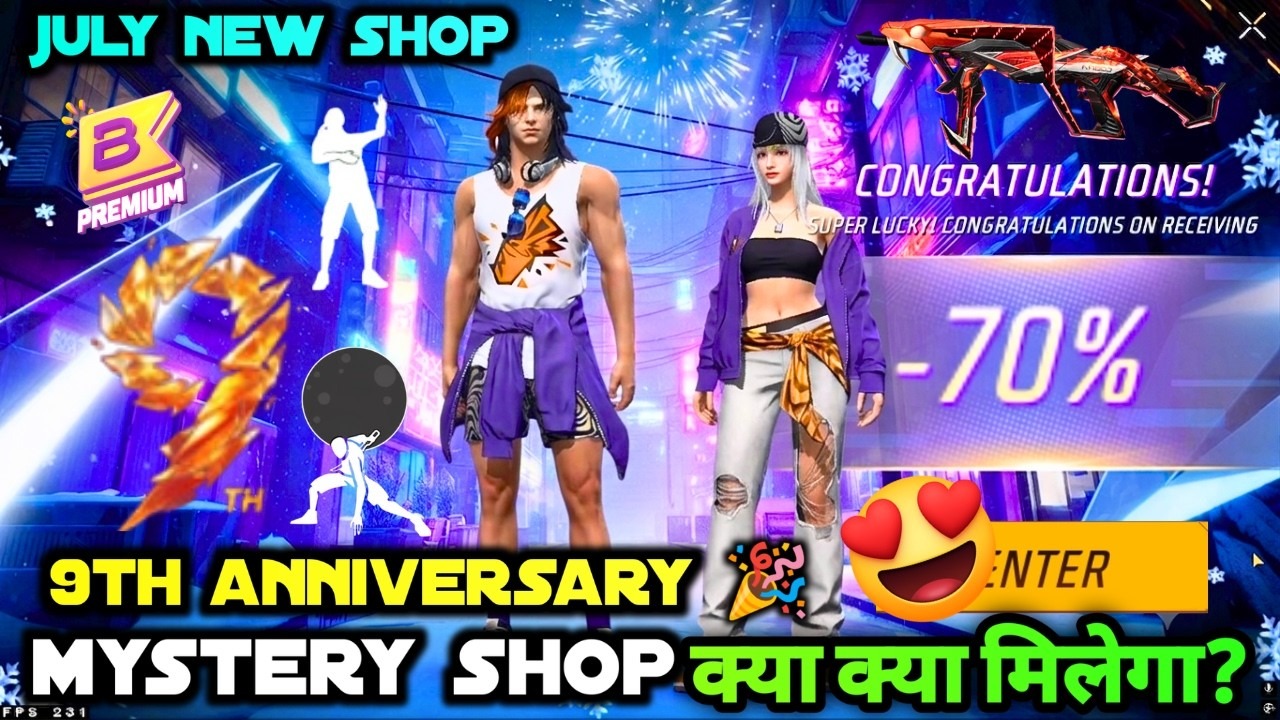 Mystery Shop Anniversary FF Juli 2026
