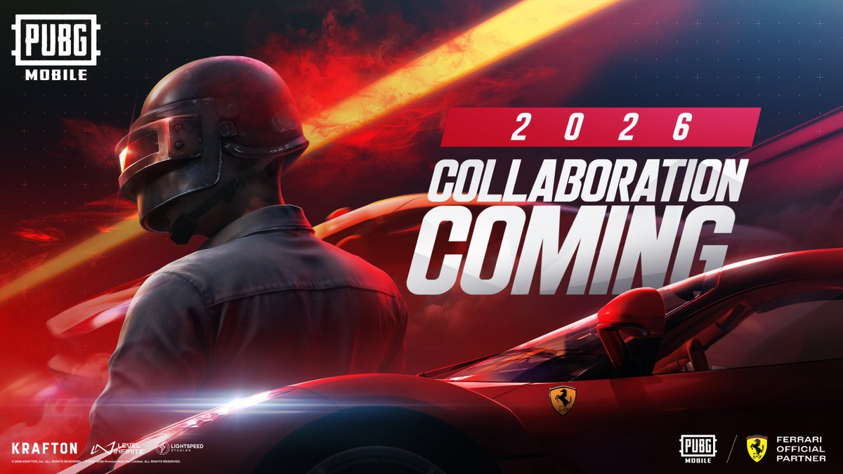 PUBG Mobile x Ferrari