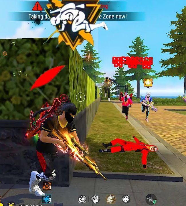 Sensitivitas FF Auto Headshot Aim Merah 2026