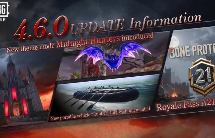 PUBG MOBILE V 4.6 “Midnight Hunters”