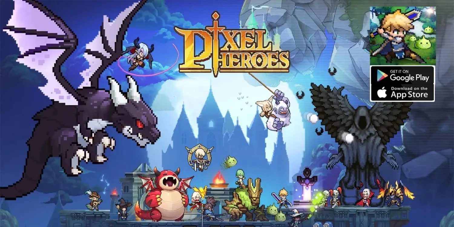 New Game Rilis Pixel Heroes: Emond Saga & Redeem Code