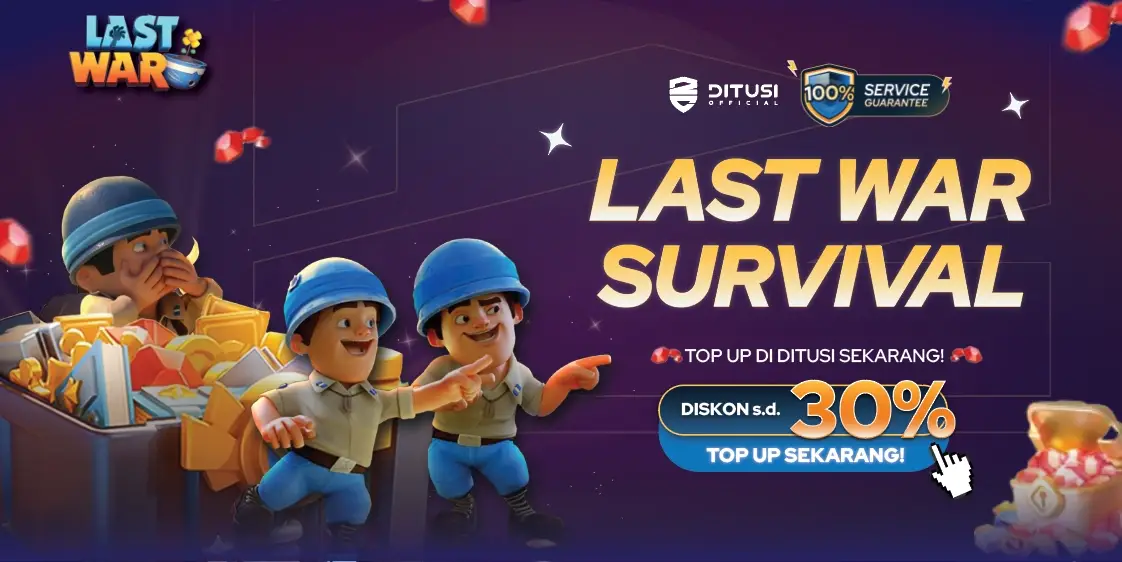 LAST WAR : SURVIVAL sudah bisa dibeli di DITUSI