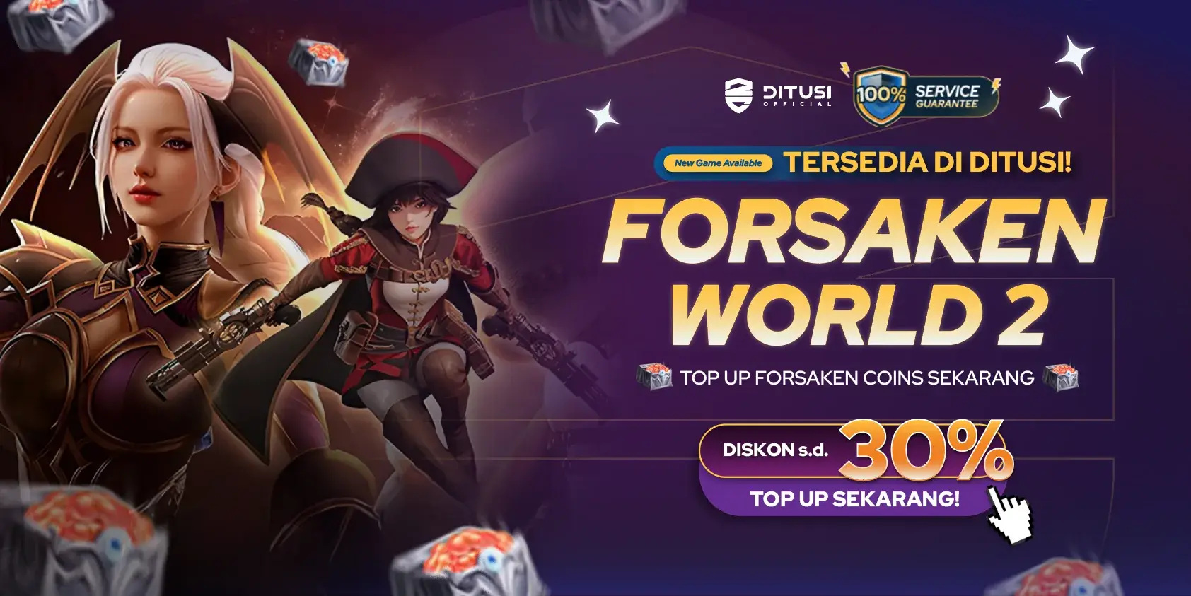 Forsaken World 2 sudah bisa dibeli di Ditusi