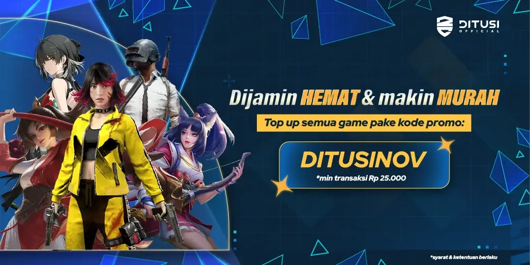 Di Jamin Hemat & Makin Murah Pakai kode promo ''DITUSINOV''