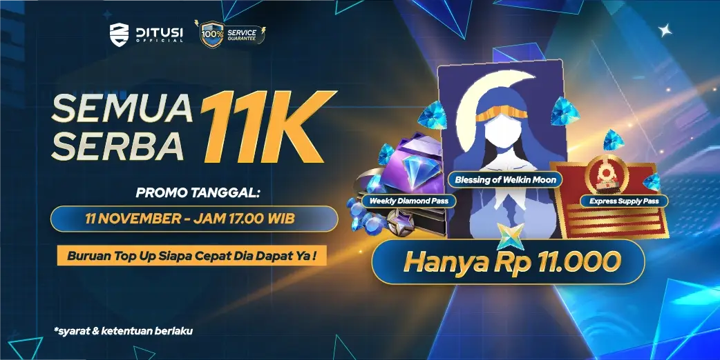 Promo 11.11 - Semua SERBA 11K 